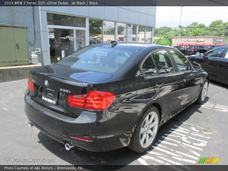 Jet Black / Black 2014 BMW 3 Series 335i xDrive Sedan