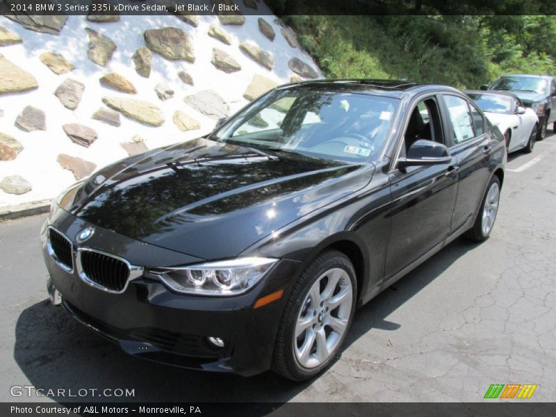 Jet Black / Black 2014 BMW 3 Series 335i xDrive Sedan