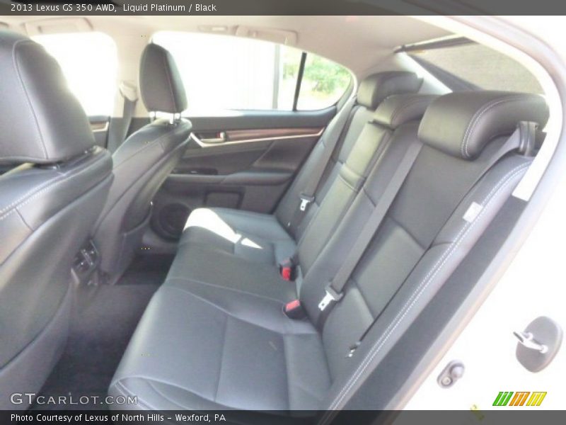 Liquid Platinum / Black 2013 Lexus GS 350 AWD