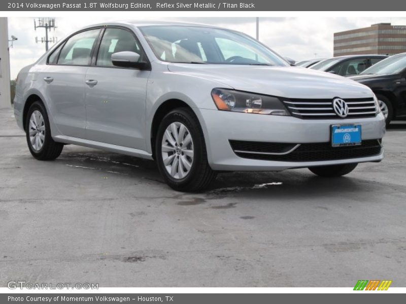 Reflex Silver Metallic / Titan Black 2014 Volkswagen Passat 1.8T Wolfsburg Edition