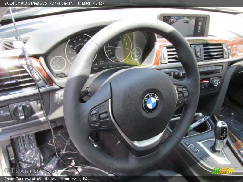 Jet Black / Black 2014 BMW 3 Series 335i xDrive Sedan