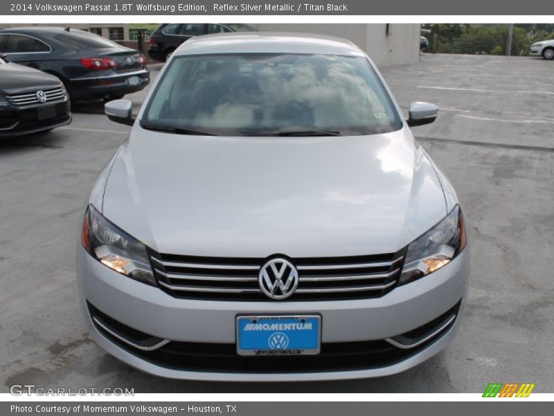 Reflex Silver Metallic / Titan Black 2014 Volkswagen Passat 1.8T Wolfsburg Edition
