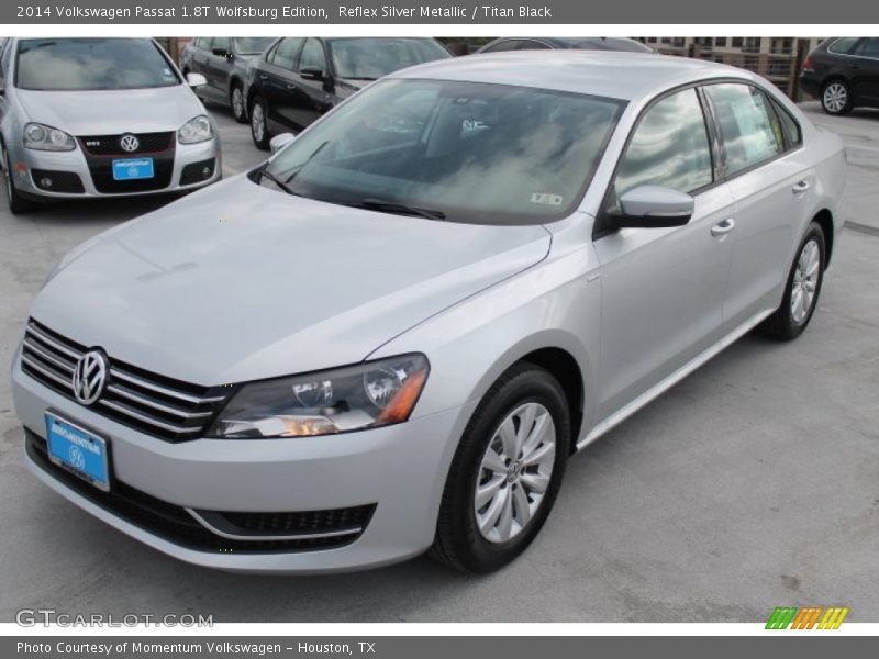 Reflex Silver Metallic / Titan Black 2014 Volkswagen Passat 1.8T Wolfsburg Edition