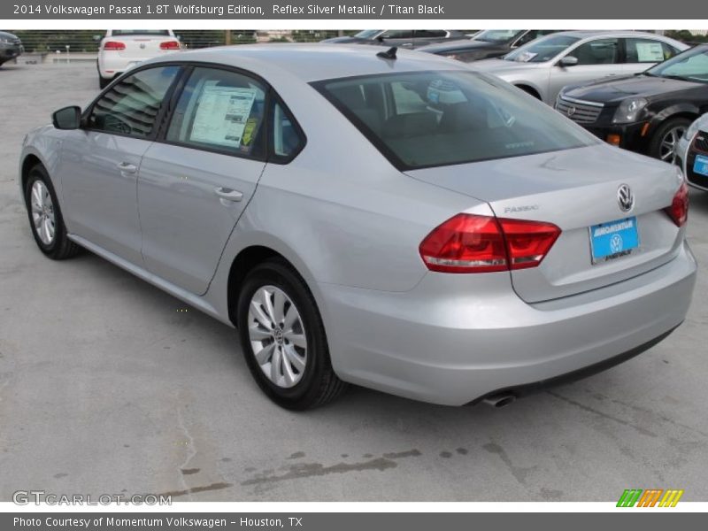 Reflex Silver Metallic / Titan Black 2014 Volkswagen Passat 1.8T Wolfsburg Edition