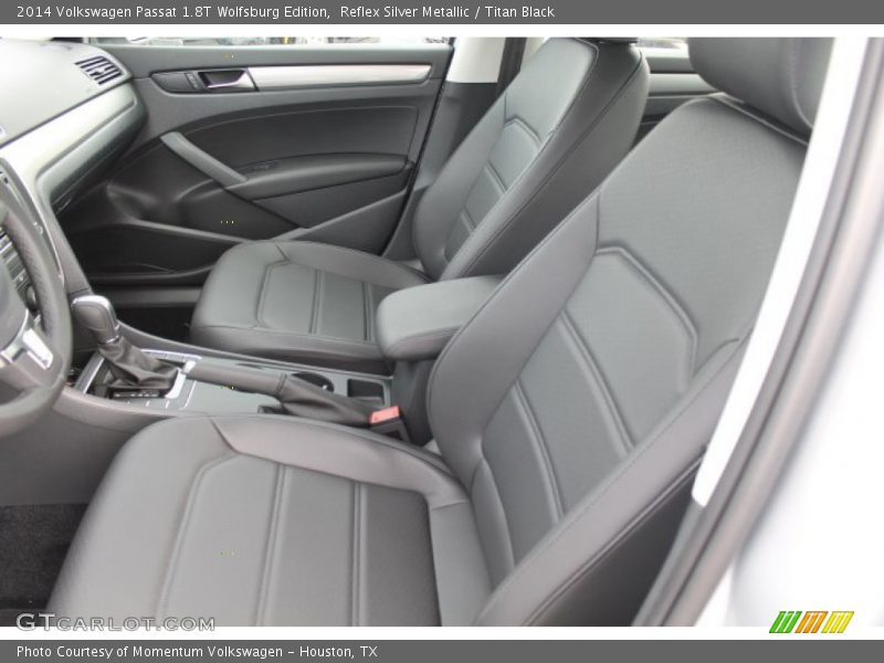 Reflex Silver Metallic / Titan Black 2014 Volkswagen Passat 1.8T Wolfsburg Edition