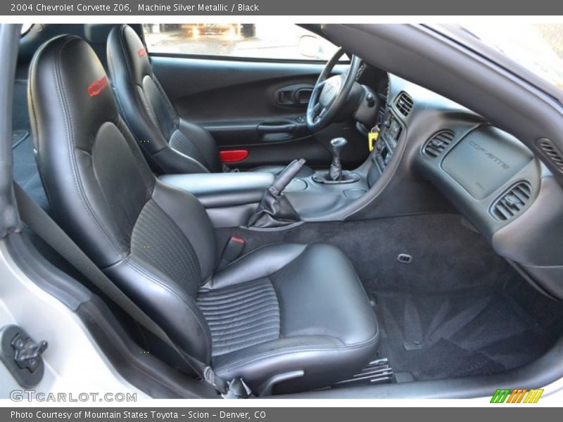 Front Seat of 2004 Corvette Z06