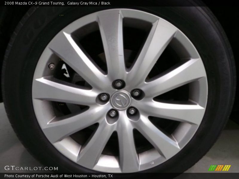 Galaxy Gray Mica / Black 2008 Mazda CX-9 Grand Touring