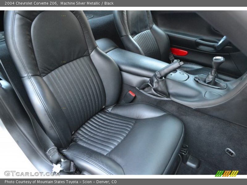 Front Seat of 2004 Corvette Z06