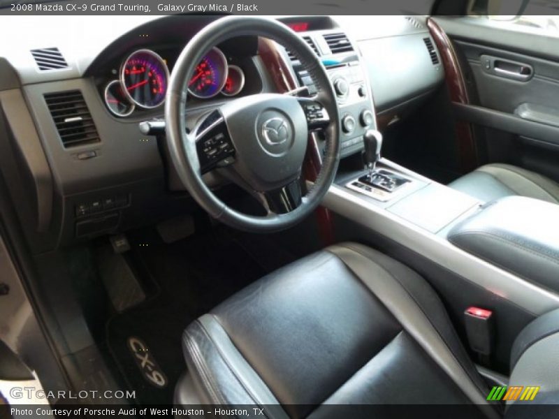 Galaxy Gray Mica / Black 2008 Mazda CX-9 Grand Touring