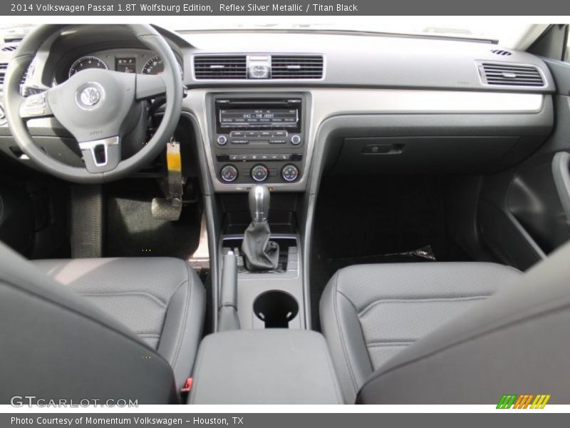 Reflex Silver Metallic / Titan Black 2014 Volkswagen Passat 1.8T Wolfsburg Edition
