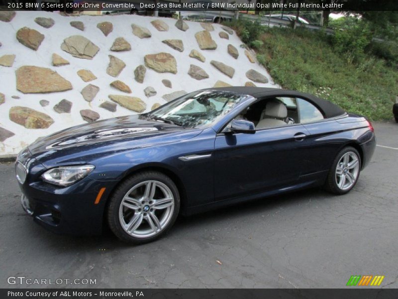  2015 6 Series 650i xDrive Convertible Deep Sea Blue Metallic