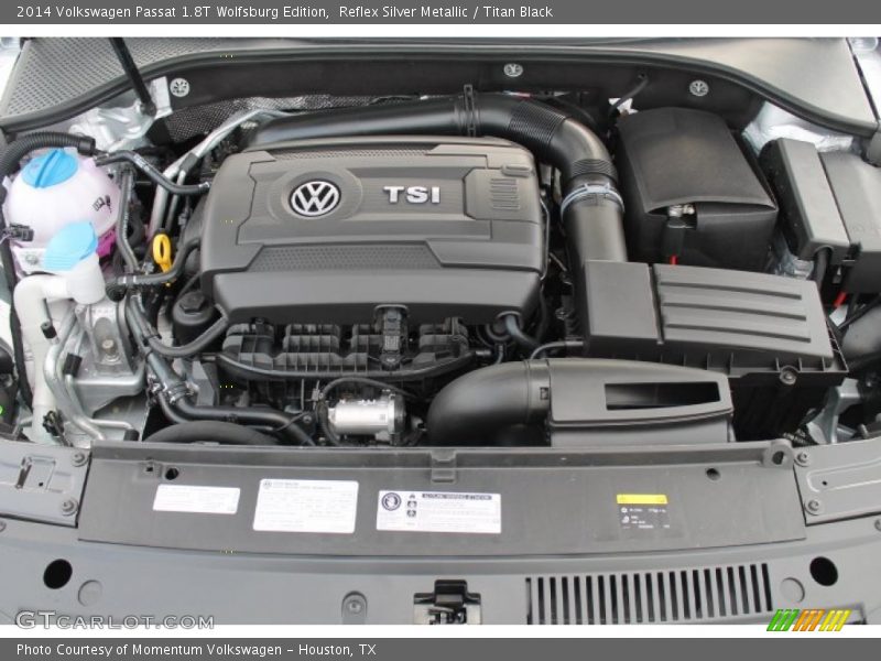 Reflex Silver Metallic / Titan Black 2014 Volkswagen Passat 1.8T Wolfsburg Edition