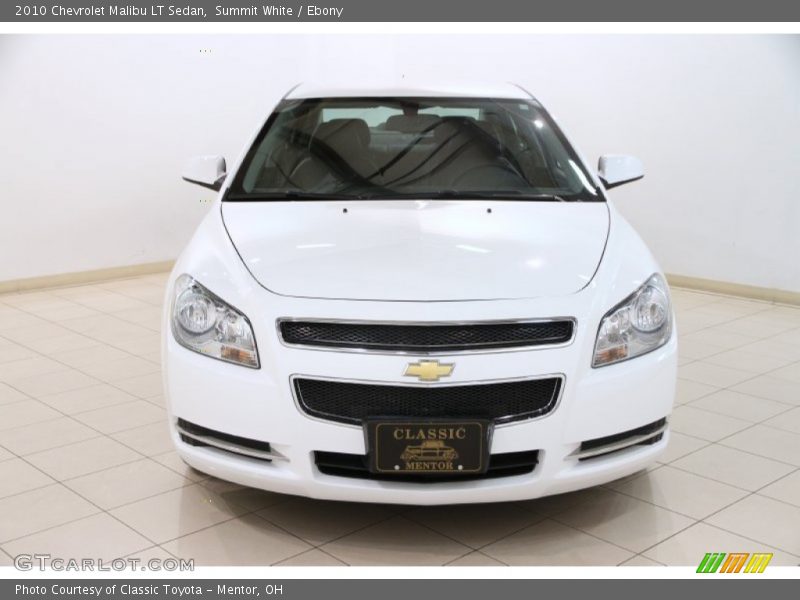 Summit White / Ebony 2010 Chevrolet Malibu LT Sedan
