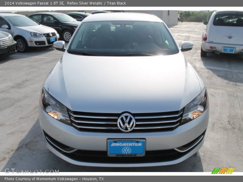 Reflex Silver Metallic / Titan Black 2014 Volkswagen Passat 1.8T SE