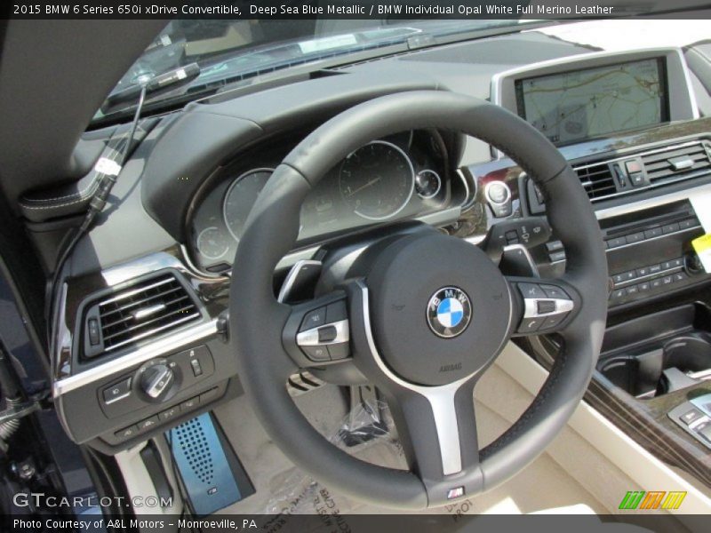  2015 6 Series 650i xDrive Convertible Steering Wheel