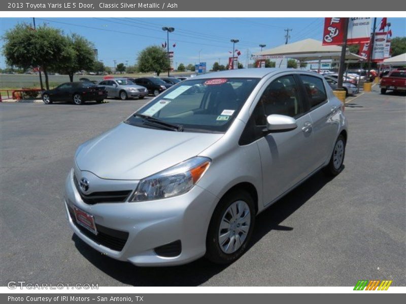 Classic Silver Metallic / Ash 2013 Toyota Yaris LE 5 Door