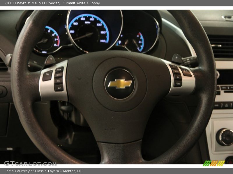 Summit White / Ebony 2010 Chevrolet Malibu LT Sedan