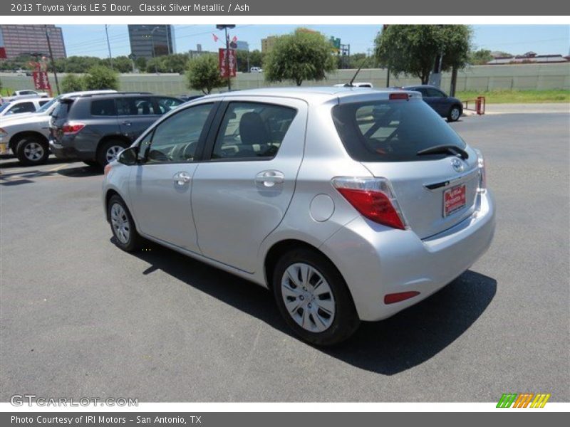 Classic Silver Metallic / Ash 2013 Toyota Yaris LE 5 Door