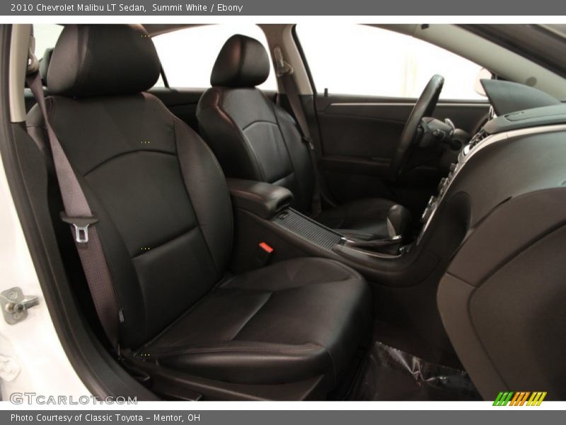 Summit White / Ebony 2010 Chevrolet Malibu LT Sedan