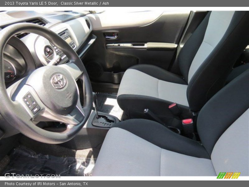 Classic Silver Metallic / Ash 2013 Toyota Yaris LE 5 Door
