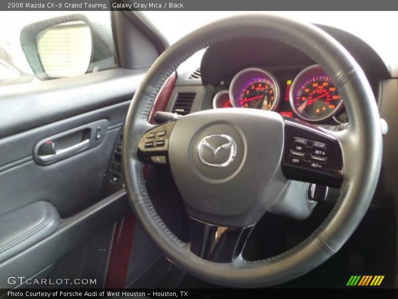 Galaxy Gray Mica / Black 2008 Mazda CX-9 Grand Touring