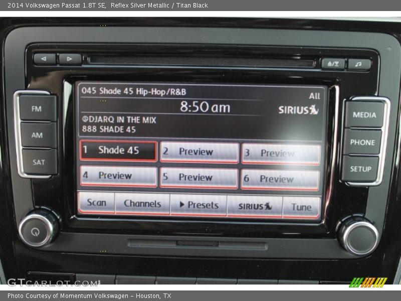 Reflex Silver Metallic / Titan Black 2014 Volkswagen Passat 1.8T SE