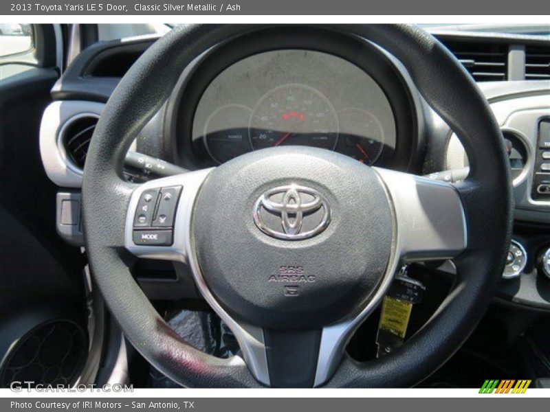 Classic Silver Metallic / Ash 2013 Toyota Yaris LE 5 Door
