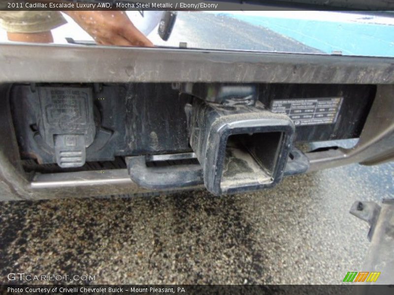 Mocha Steel Metallic / Ebony/Ebony 2011 Cadillac Escalade Luxury AWD