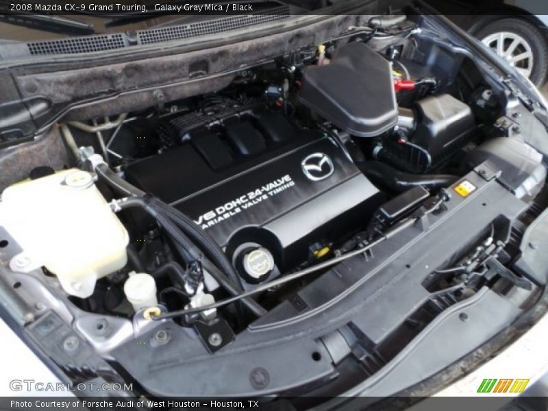 Galaxy Gray Mica / Black 2008 Mazda CX-9 Grand Touring