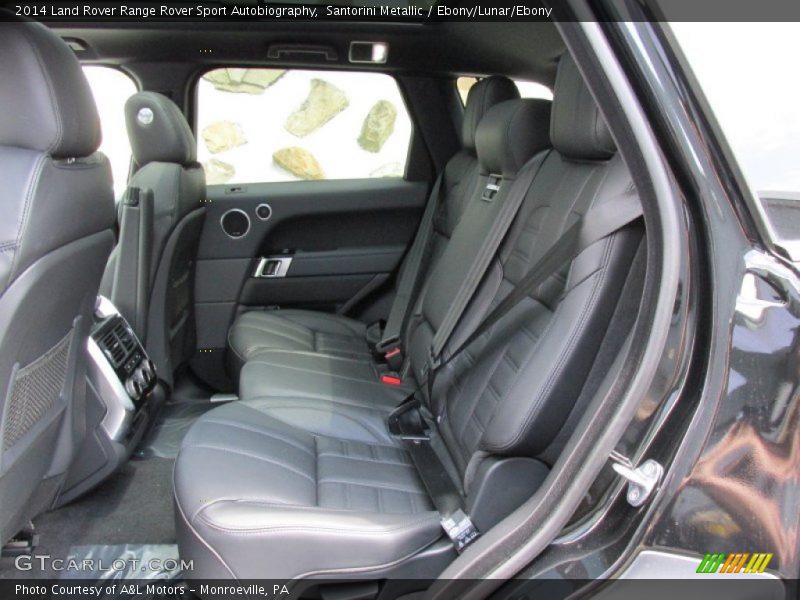 Rear Seat of 2014 Range Rover Sport Autobiography