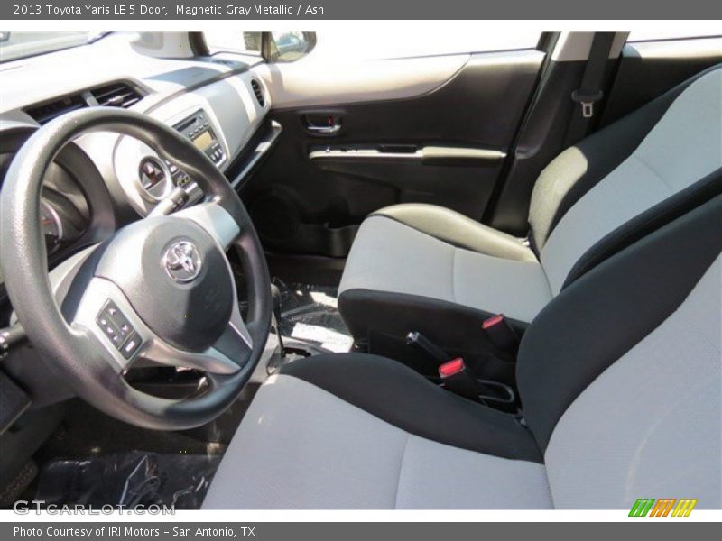 Magnetic Gray Metallic / Ash 2013 Toyota Yaris LE 5 Door