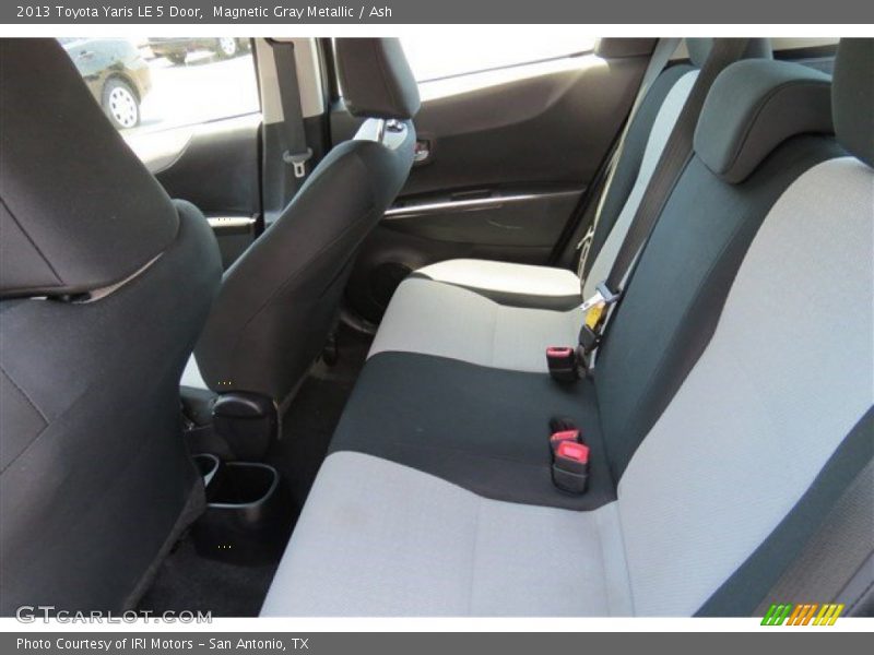 Magnetic Gray Metallic / Ash 2013 Toyota Yaris LE 5 Door