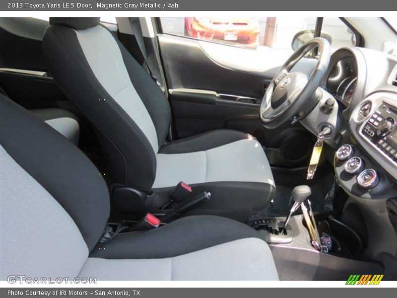 Magnetic Gray Metallic / Ash 2013 Toyota Yaris LE 5 Door