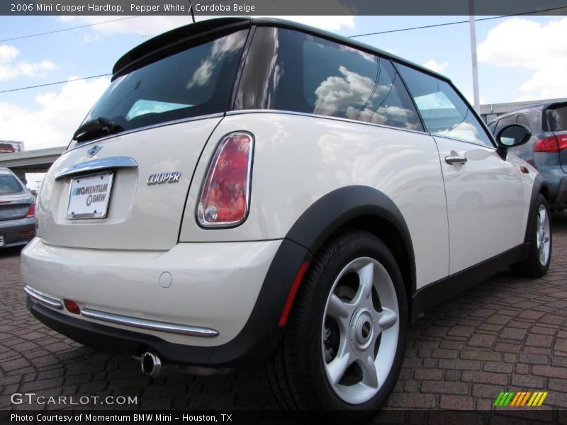 Pepper White / Cordoba Beige 2006 Mini Cooper Hardtop