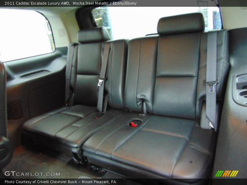 Mocha Steel Metallic / Ebony/Ebony 2011 Cadillac Escalade Luxury AWD