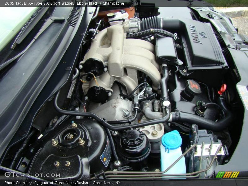 Ebony Black / Champagne 2005 Jaguar X-Type 3.0 Sport Wagon