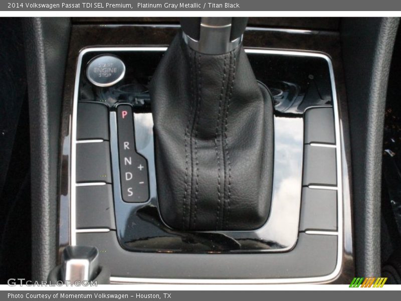 Platinum Gray Metallic / Titan Black 2014 Volkswagen Passat TDI SEL Premium
