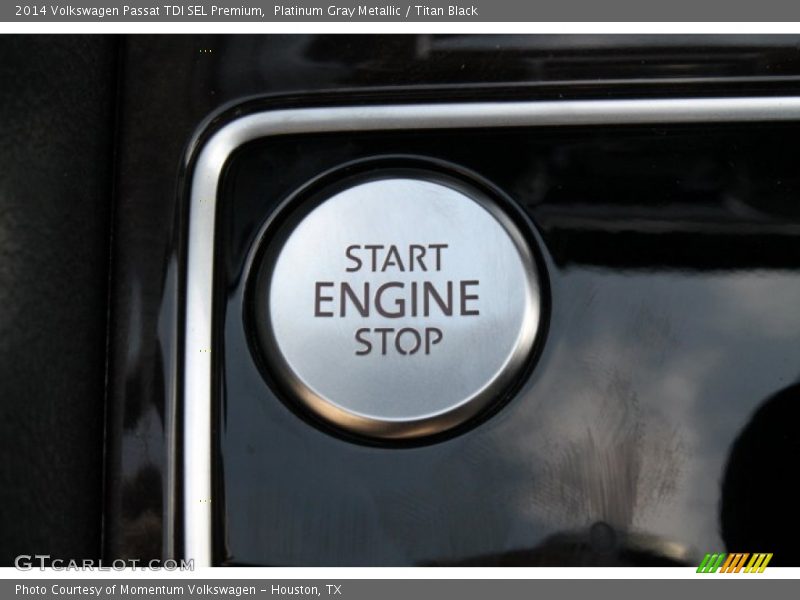 Platinum Gray Metallic / Titan Black 2014 Volkswagen Passat TDI SEL Premium