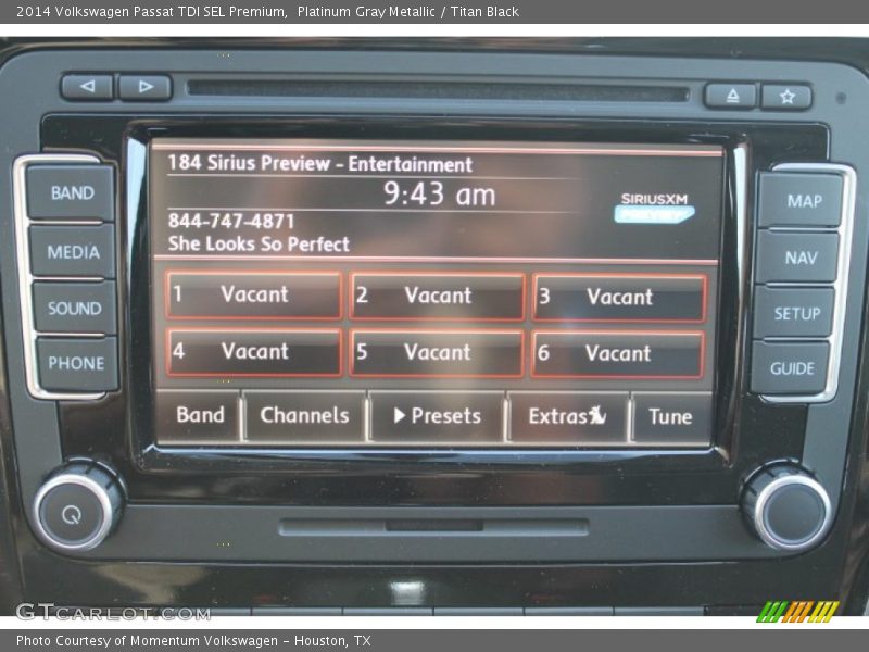 Platinum Gray Metallic / Titan Black 2014 Volkswagen Passat TDI SEL Premium