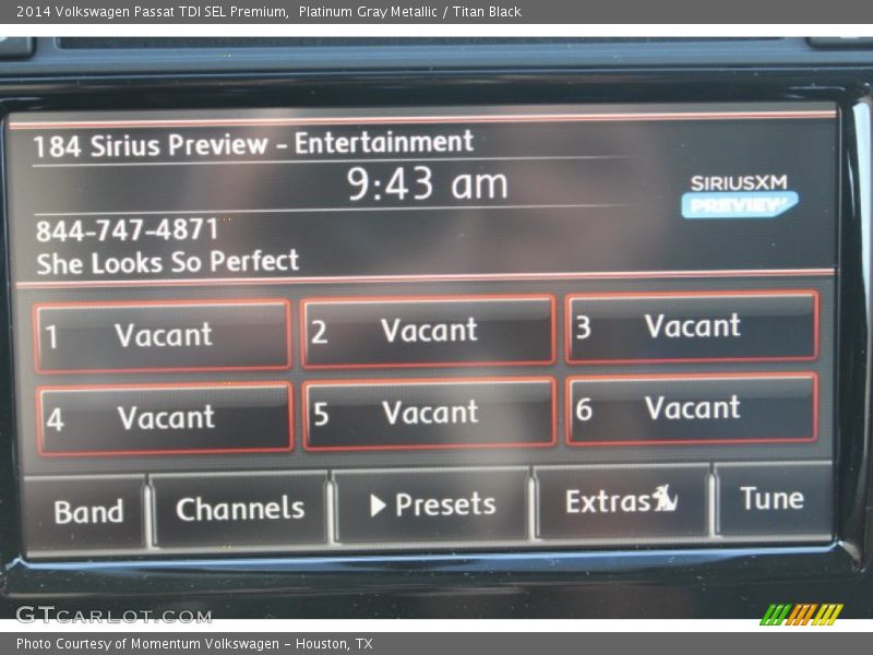 Platinum Gray Metallic / Titan Black 2014 Volkswagen Passat TDI SEL Premium