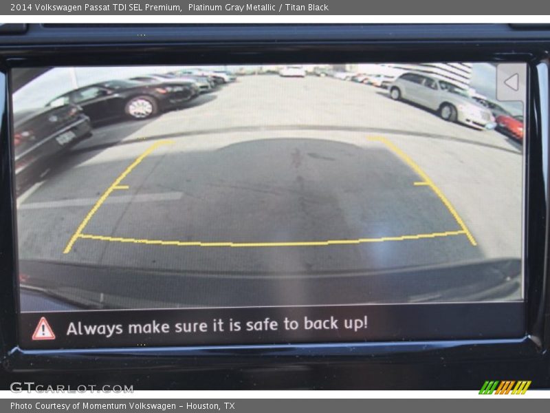 Platinum Gray Metallic / Titan Black 2014 Volkswagen Passat TDI SEL Premium