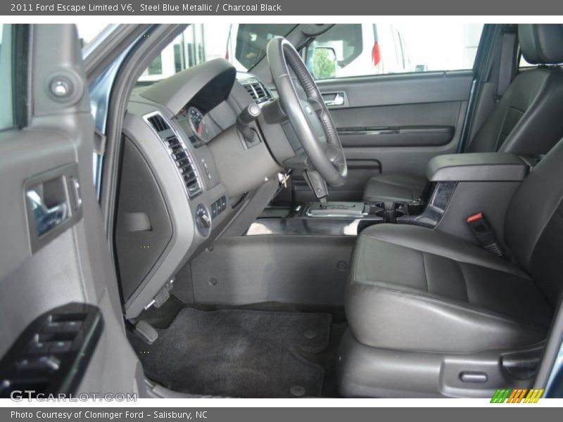 Steel Blue Metallic / Charcoal Black 2011 Ford Escape Limited V6