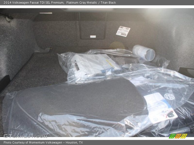 Platinum Gray Metallic / Titan Black 2014 Volkswagen Passat TDI SEL Premium