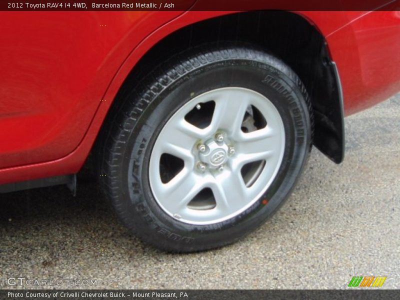 Barcelona Red Metallic / Ash 2012 Toyota RAV4 I4 4WD