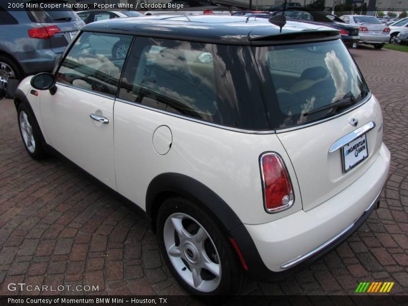 Pepper White / Cordoba Beige 2006 Mini Cooper Hardtop