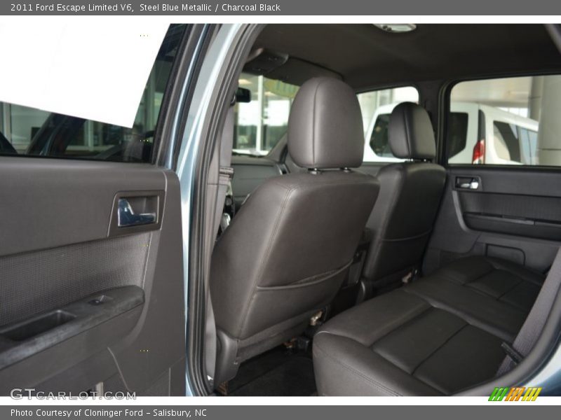 Steel Blue Metallic / Charcoal Black 2011 Ford Escape Limited V6