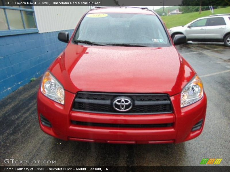 Barcelona Red Metallic / Ash 2012 Toyota RAV4 I4 4WD