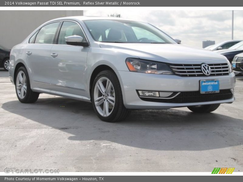 Reflex Silver Metallic / Moonrock 2014 Volkswagen Passat TDI SEL Premium