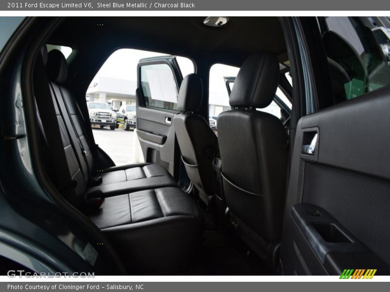 Steel Blue Metallic / Charcoal Black 2011 Ford Escape Limited V6