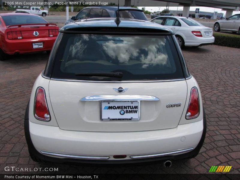 Pepper White / Cordoba Beige 2006 Mini Cooper Hardtop